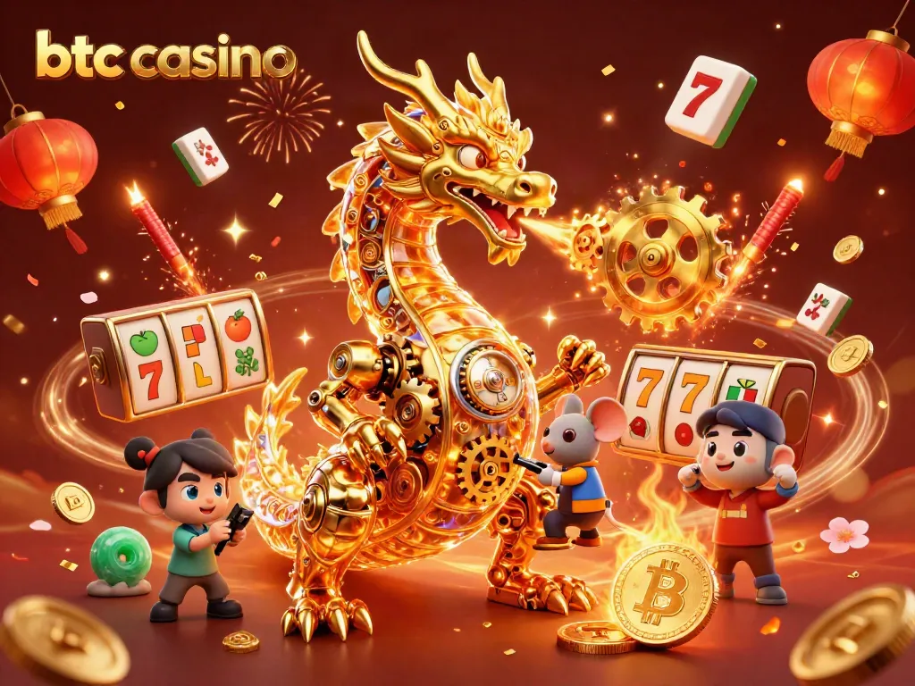 Experience exciting gameplay at a btc casino with Bitcoin and Ethereum coins swirling around.