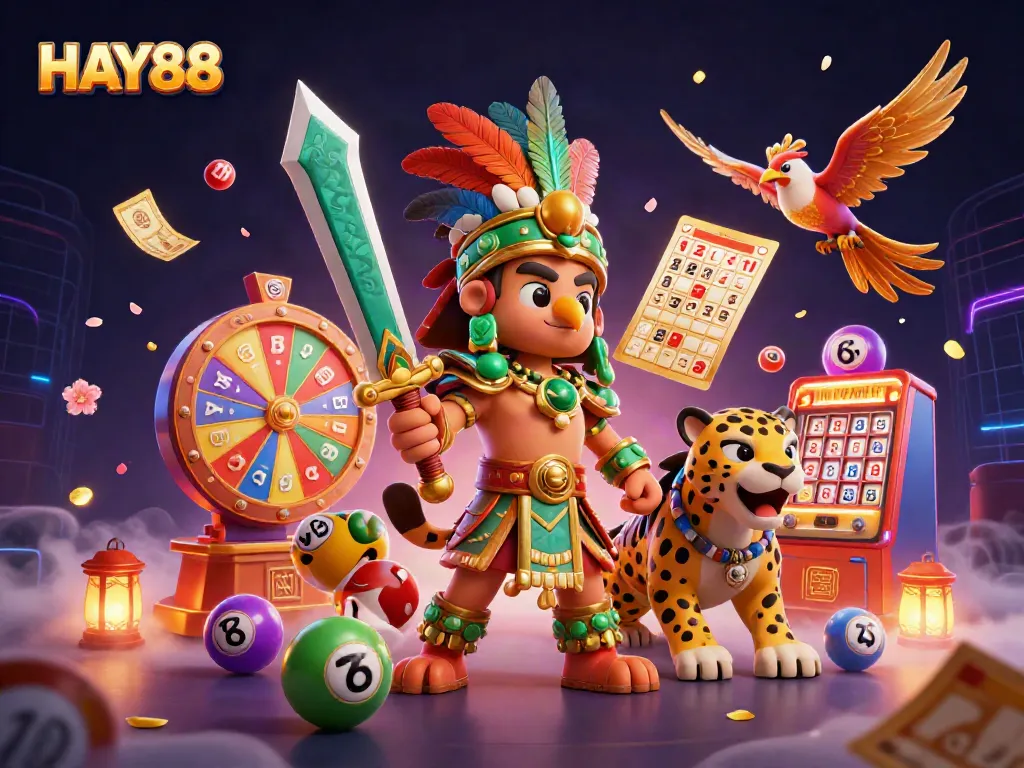Play exciting games at HAY88 with dynamic lottery balls, stunning characters, and interactive elements.