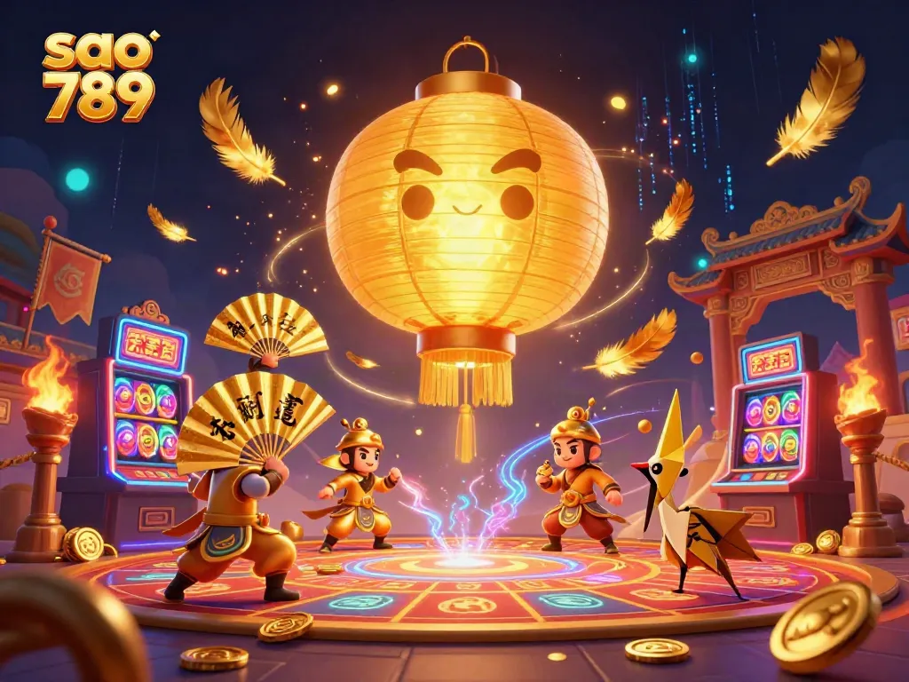 Experience thrilling gameplay at sao 789 casino with vibrant visuals and dynamic gambling elements.