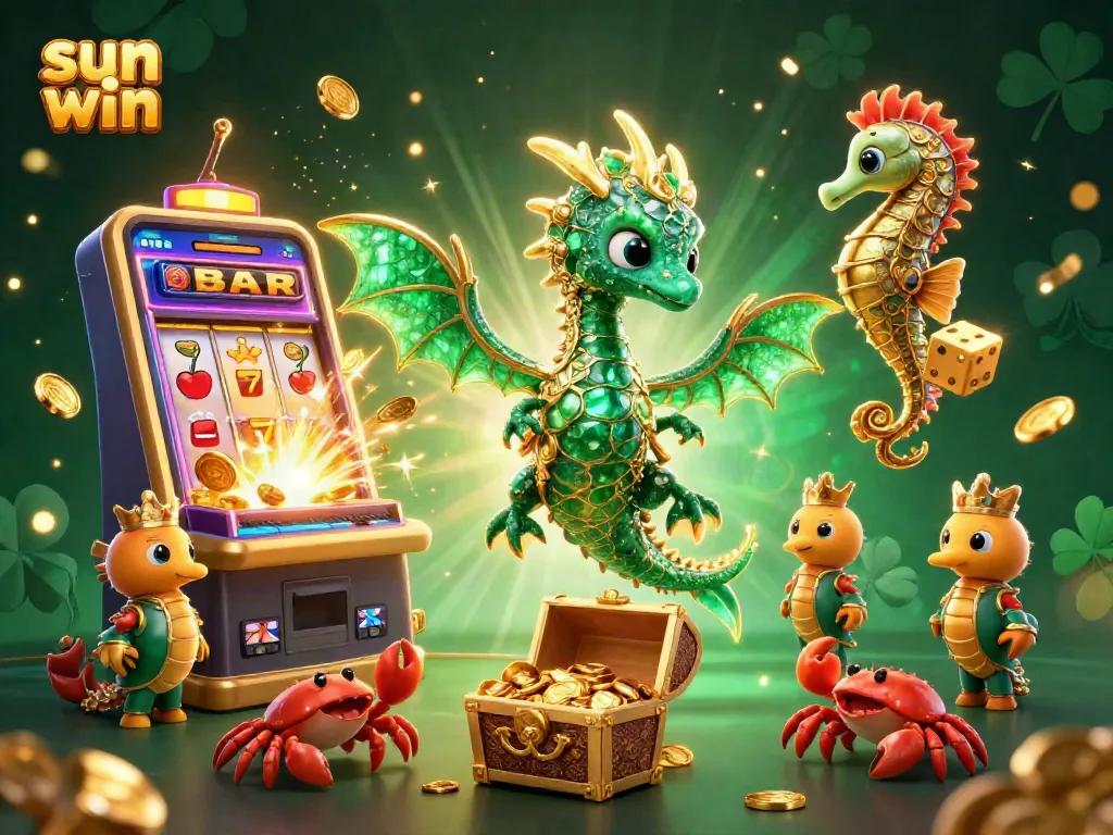 Engage with sun win gaming strategies through thrilling casino adventures in this vibrant illustration.