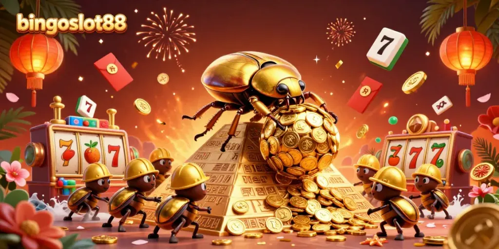 Rasakan keseruan dengan bingoslot88 melalui ilustrasi kasino yang interaktif.