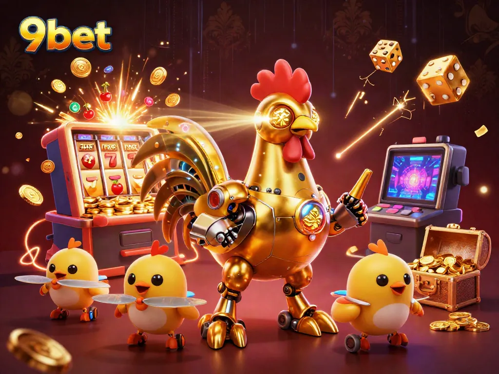 Engage with 9bet's vibrant casino world, featuring dynamic characters and exhilarating gameplay elements.