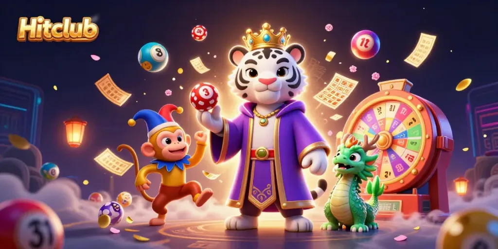 Experience thrilling wins at Hitclub with vibrant characters and dynamic casino action.