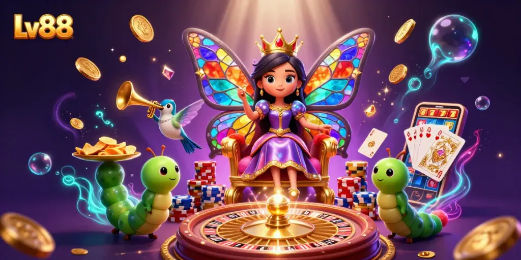Engage in thrilling gameplay at Lv88, where vibrant colors and dynamic casino action meet!