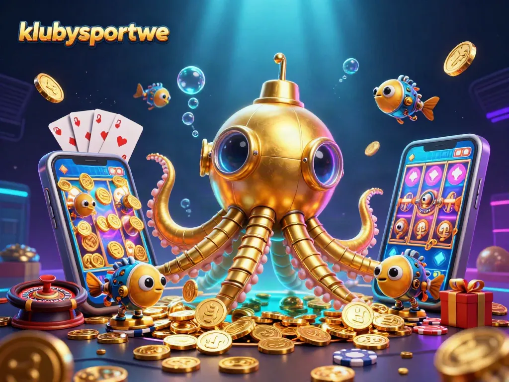 Experience thrilling gameplay with klubysportowe in this vibrant 3D casino scene.