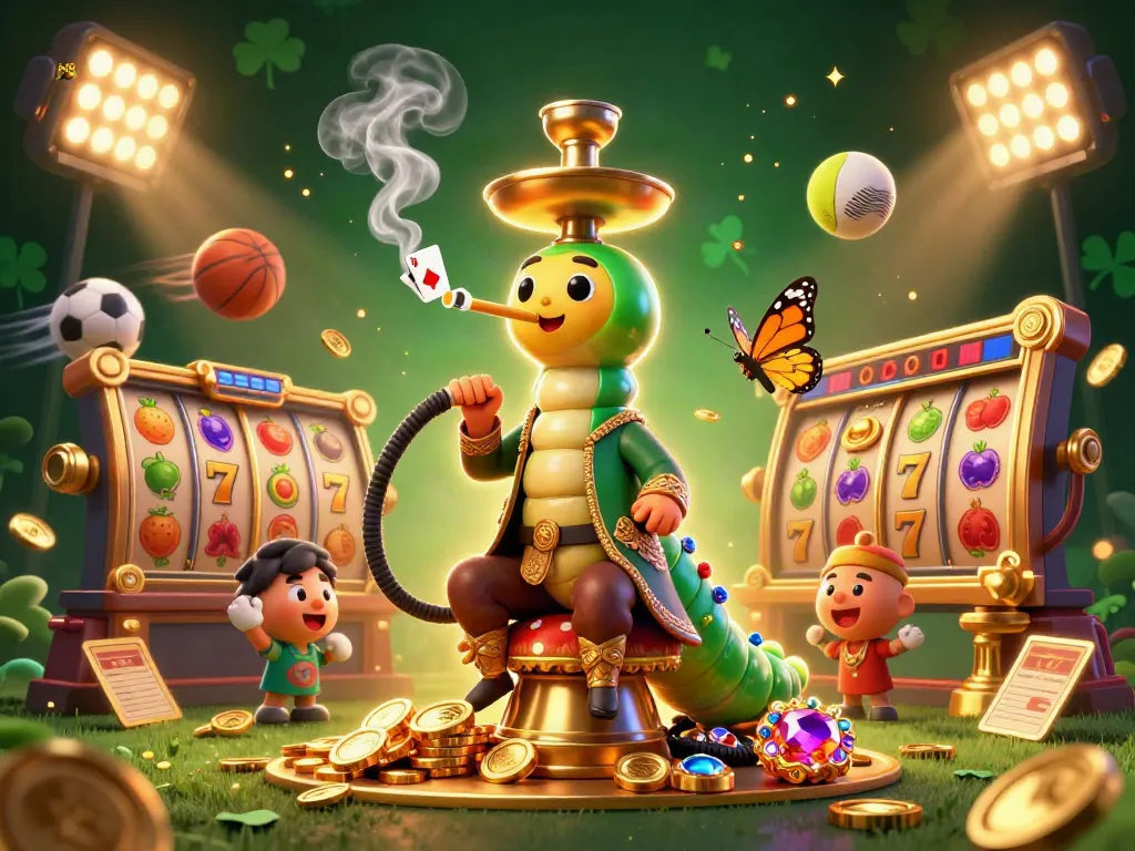 Experience exciting gameplay at ku88 with vibrant slot reels and sports elements in a captivating illustration.
