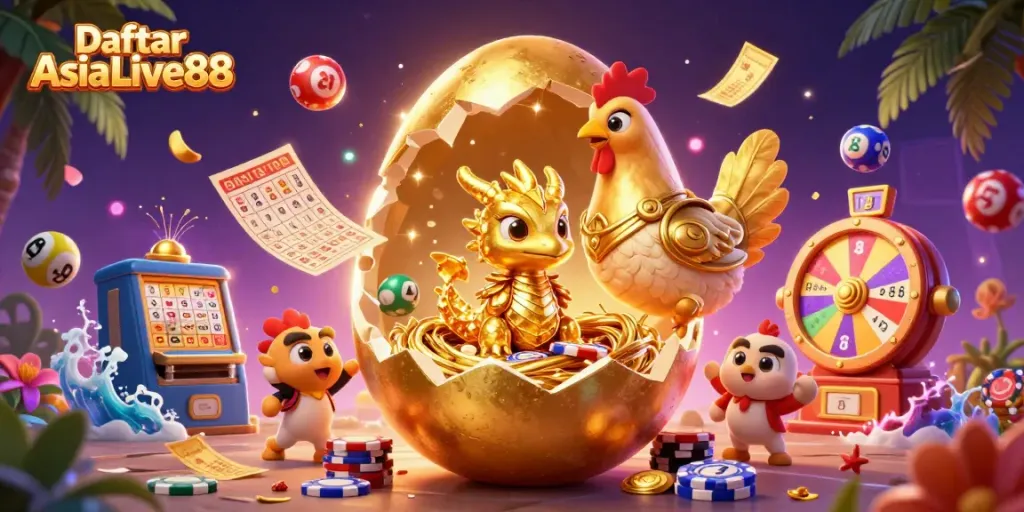 Engage with Daftar AsiaLive88 by exploring an exciting dragon-themed casino adventure.