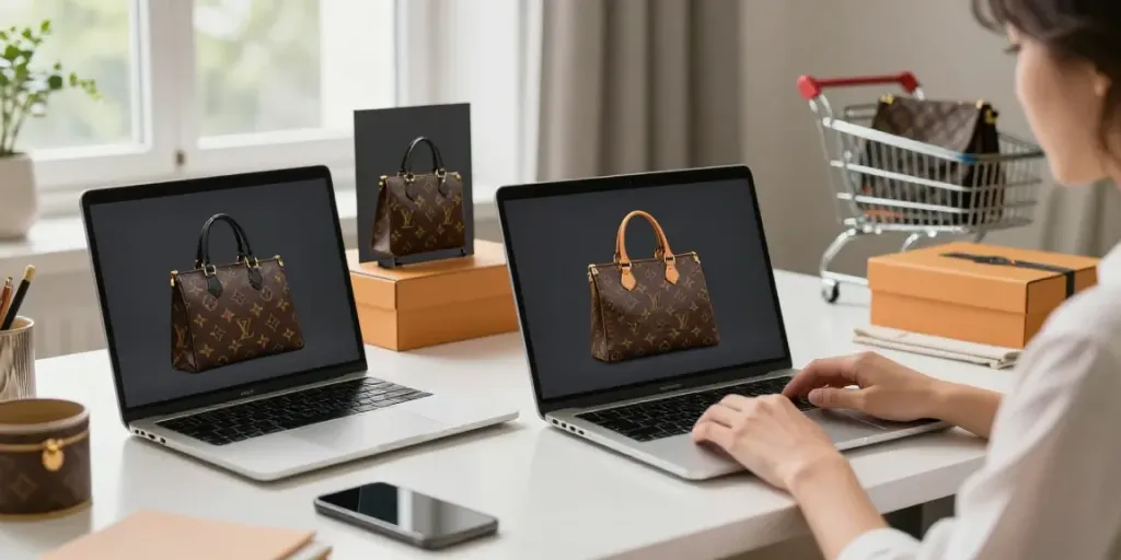 Explore and buy replica bags from luxury brands in an inviting online shopping experience.