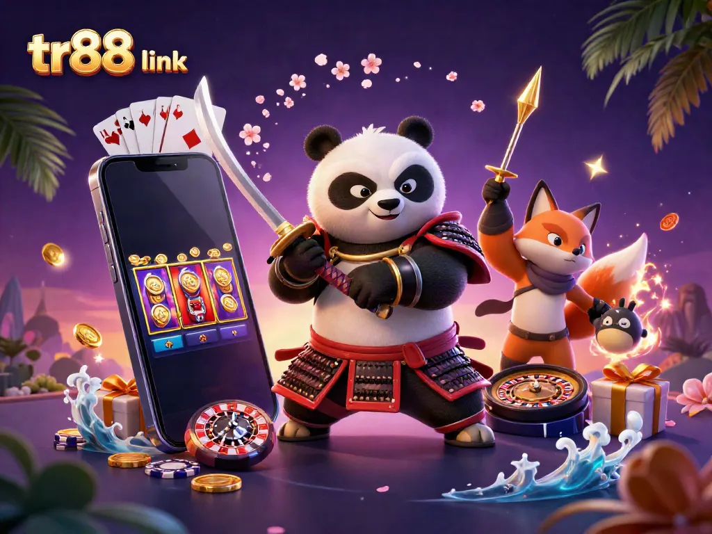 Enhance your gambling experience with tr88 link featuring dynamic casino characters and vibrant game elements.