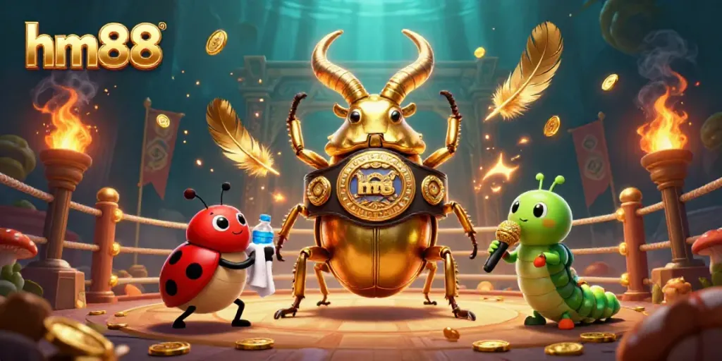Experience thrilling games with hm88 at this vibrant online casino featuring unique characters and elements.