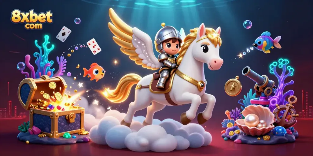 Experience thrilling gameplay at 8xbet com with captivating 3D casino adventures full of treasures.