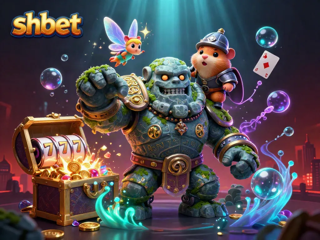 Engage with shbet's exciting gaming world through vibrant characters and animated casino elements